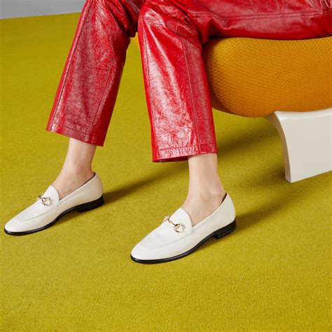 white gucci loafers fake|Gucci jordaan loafer dupe.